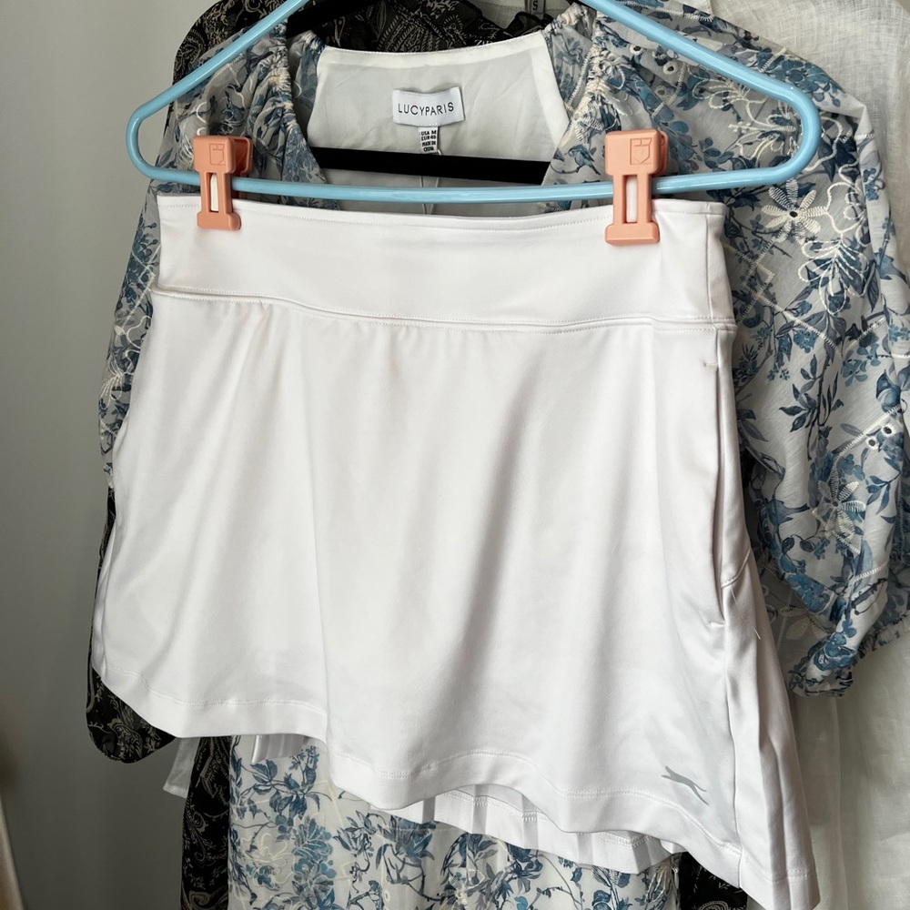 White Tennis/Golf Skirt